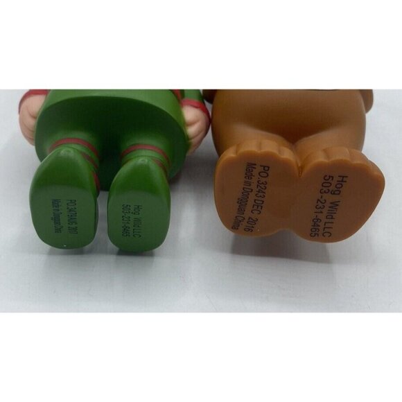 Hog Wild Christmas Elf And Dog Doggy Popper With 1 Ball Toy Soft Air Power Play - Picture 12 of 12